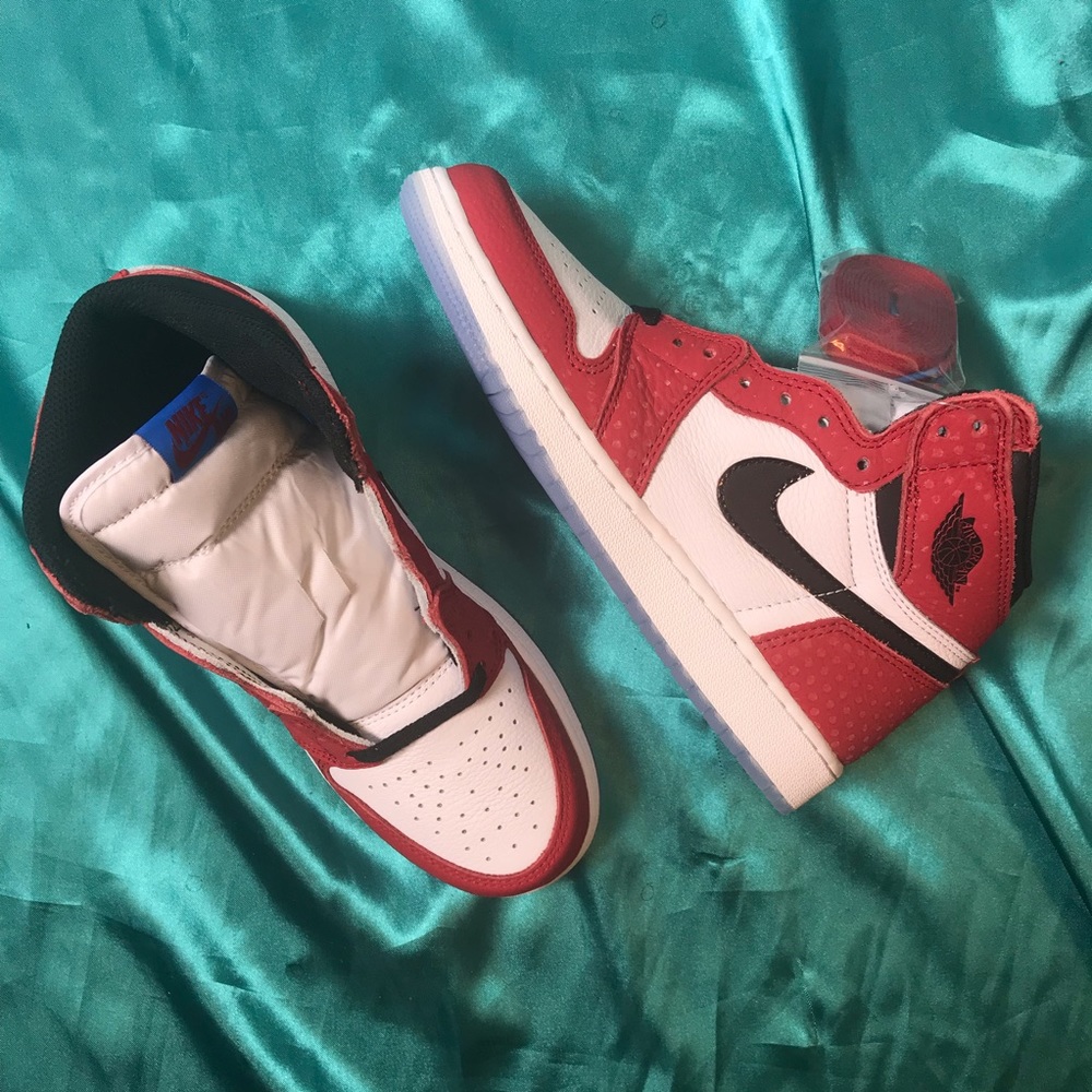 AirJordan 1 OG High “Origin Story” Spider Man